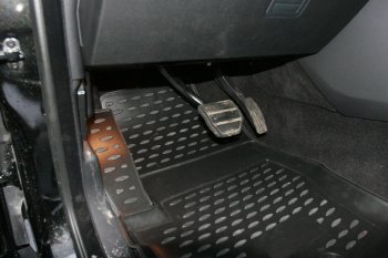 3 199 р. Коврики в салон Element (полиуретан) Land Rover Discovery 4 L319 (2009-2016)  с доставкой в г. Пермь. Увеличить фотографию 4