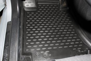 3 199 р. Коврики салона Element (полиуретан) Mercedes-Benz C-Class W204 дорестайлинг седан (2007-2011)  с доставкой в г. Пермь. Увеличить фотографию 2