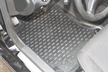 3 199 р. Коврики салона Element (полиуретан) Mercedes-Benz C-Class W204 дорестайлинг седан (2007-2011)  с доставкой в г. Пермь. Увеличить фотографию 5
