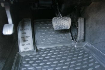4 849 р. Коврики салона Element (полиуретан)  Mercedes-Benz CLS class  W219 (2004-2010)  с доставкой в г. Пермь. Увеличить фотографию 2