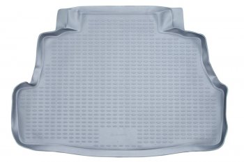 Коврик багажника (полиуретан) Element Nissan Almera Classic  седан (2006-2013) B10 (Серый)