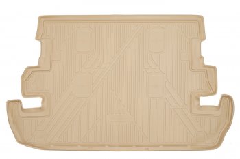 4 599 р. Коврик в багажник TOYOTA Land Cruiser 200 112007-2012, 2012-, внед., 7 мест. (полиуретан, бежевый)  Тойота Ленд крузер Element nlc.48.17.b13b  с доставкой в г. Пермь. Увеличить фотографию 1