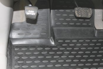 5 999 р. Коврики в салон Element (полиуретан) Toyota Sienna XL20 дорестайлинг (2003-2006)  с доставкой в г. Пермь. Увеличить фотографию 2