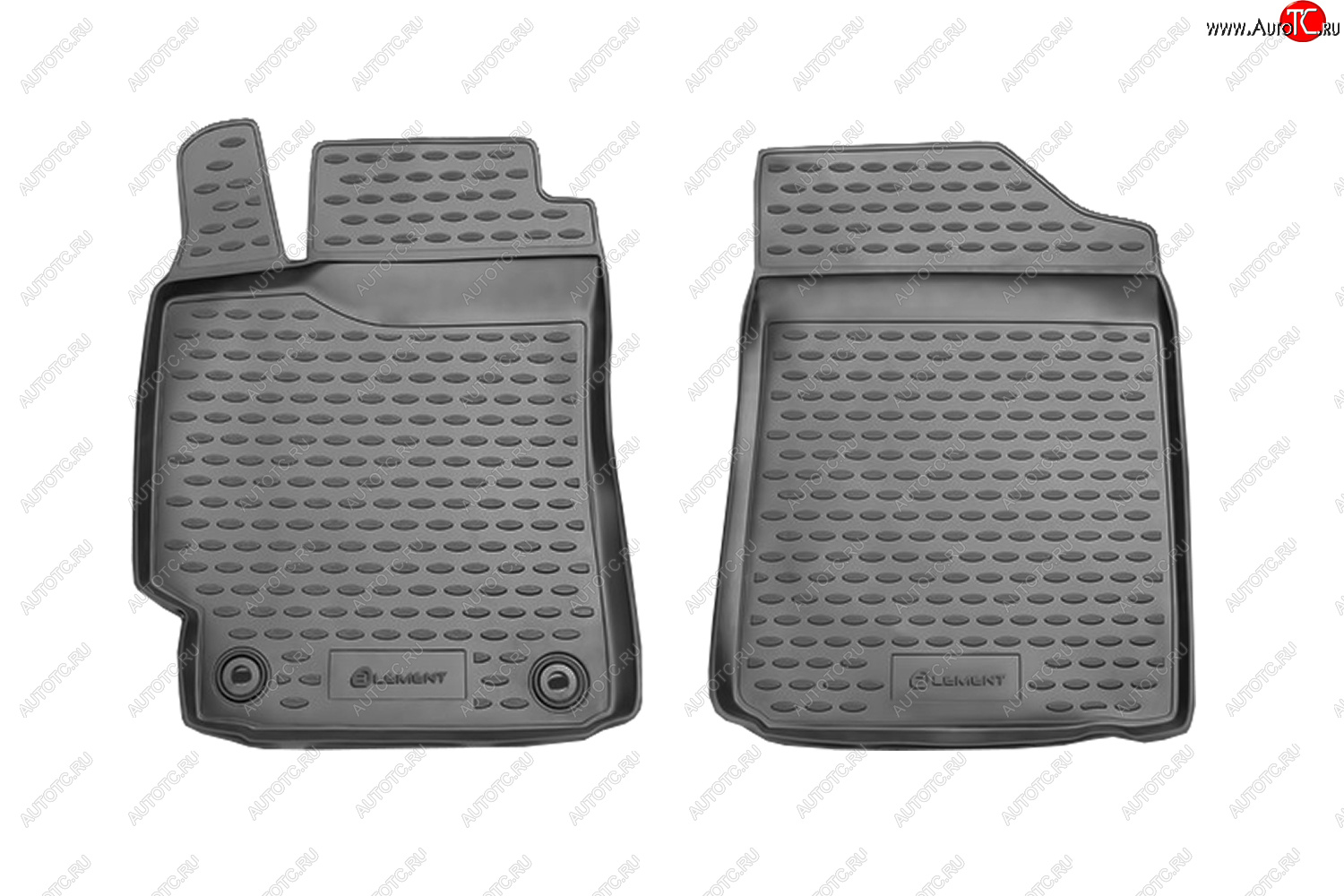2 699 р. Коврики салона Element (передние, 2 штуки, полиуретан) Toyota Camry XV50 дорестайлинг (2011-2014)  с доставкой в г. Пермь