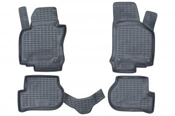 Комплект ковриков в салон (полиуретан, серые) Element Volkswagen Golf  5 (2003-2009) хэтчбэк