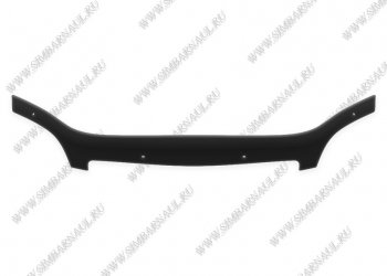 Дефлектор капота SIM Opel Meriva  A (2002-2010)