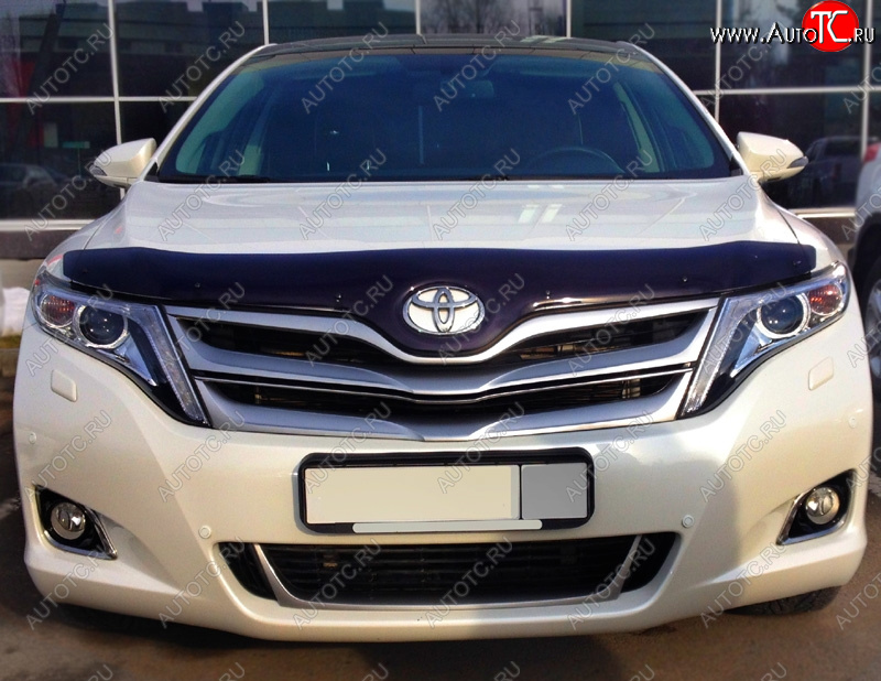 3 299 р. Дефлектор капота SIM Toyota Venza GV10 рестайлинг (2012-2016)  с доставкой в г. Пермь