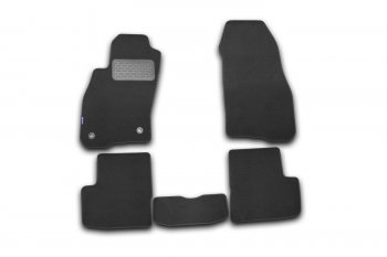 Коврики в салон FIAT Grande Punto 5D 2005-2010, хб., 5 шт. (текстиль)  Фиат ФИАТ Пунто Autofamily nlt.15.09.11.110kh