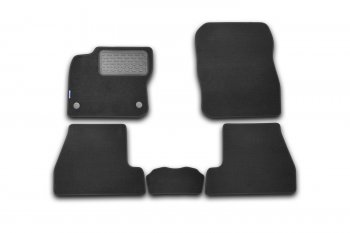 Коврики в салон FORD Focus 3 2011-2015, 2014-2019, хб., 5 шт. (текстиль)  Форд Фокус Autofamily nlt.16.32.11.110kh