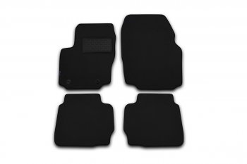 Комплект ковриков в салон (текстиль, чёрные) Element Land Rover Range Rover  3 L322 (2006-2012) рестайлинг, 2-ой рестайл (Чёрные)
