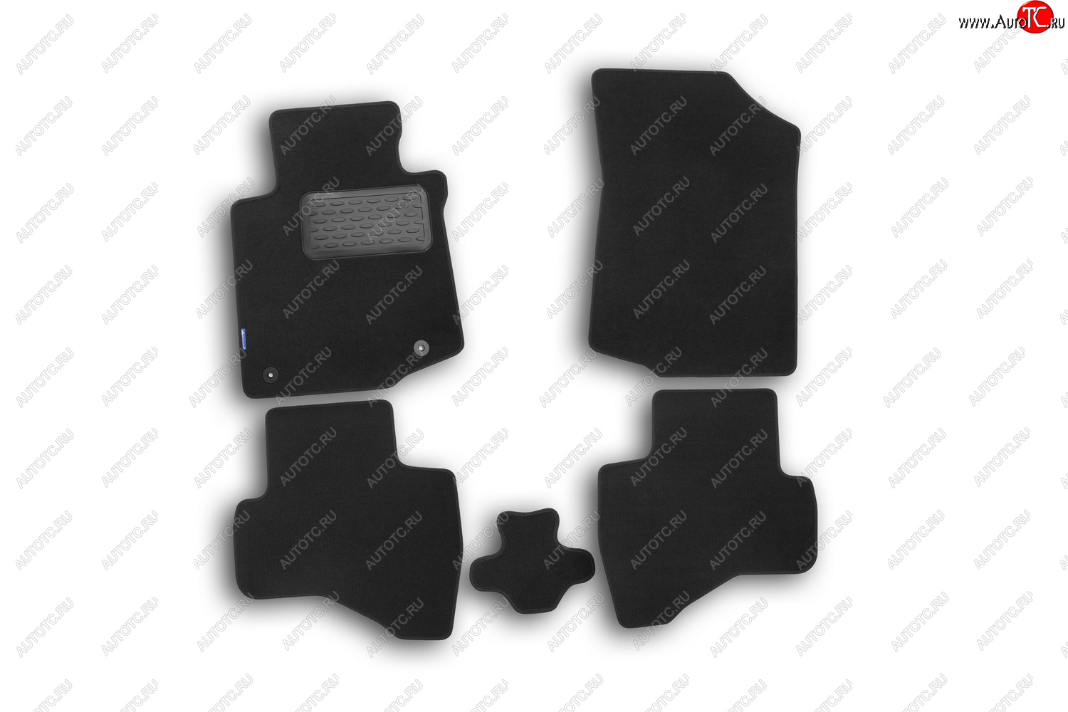 4 399 р. Коврики в салон PEUGEOT 107 3D, 5D 2005-2009, 2009-2012, 2012-2014, хб., 5 шт. (текстиль)  Пежо Autofamily nlt.38.07.11.110kh  с доставкой в г. Пермь