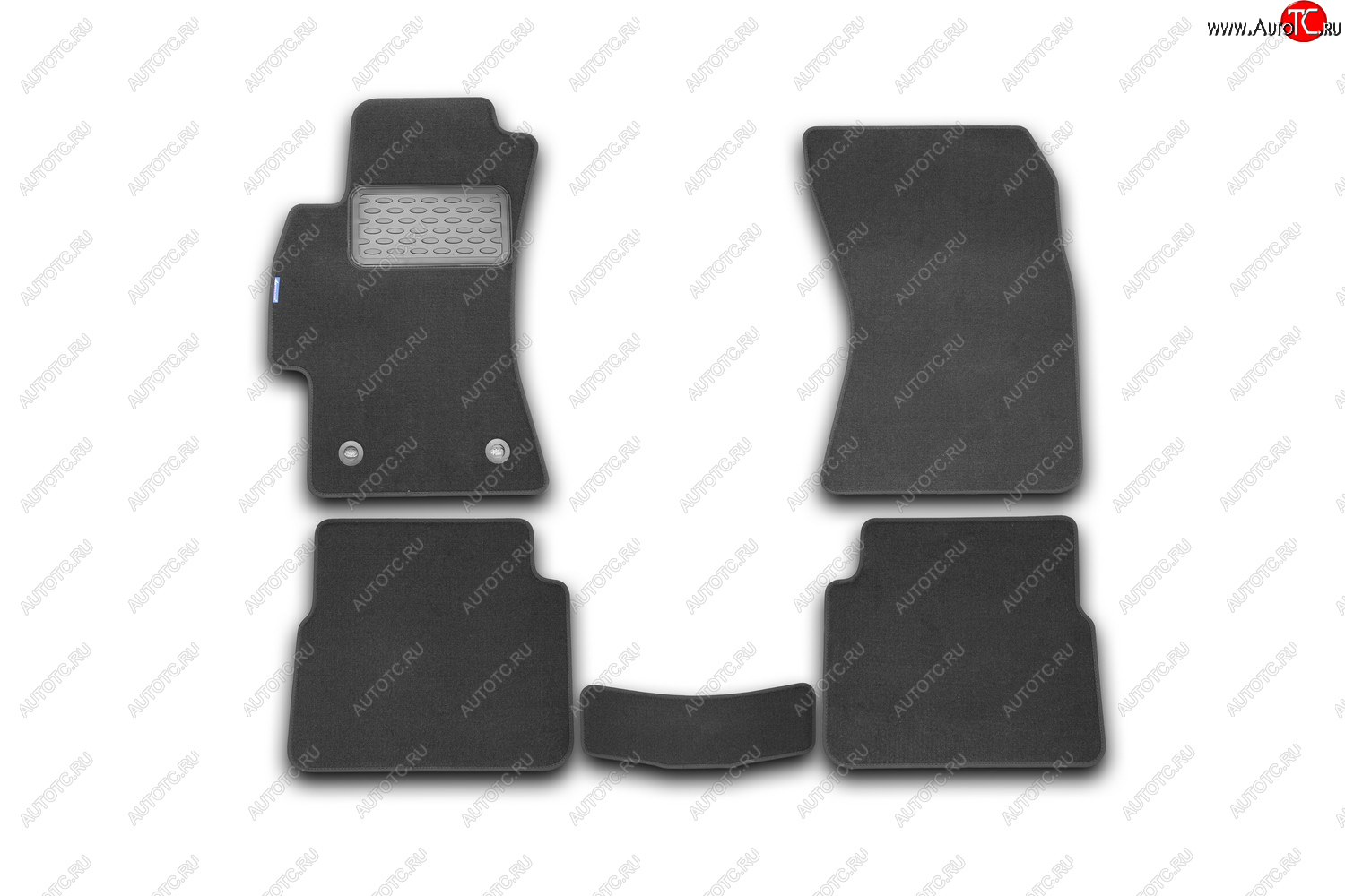 5 499 р. Коврики в салон подходят для SUBARU Impreza 2011-2015, 2015-2016, хб., 5 шт. (текстиль)  Субару Имп Autofamily nlt.46.13.22.110kh  с доставкой в г. Пермь