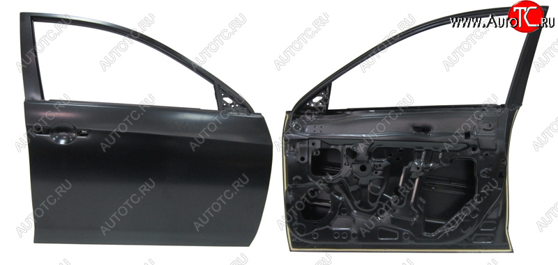 12 749 р. Правая дверь передняя BodyParts Nissan Almera G15 седан (2012-2019) (Неокрашенная)  с доставкой в г. Пермь