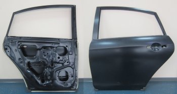 Левая дверь задняя BodyParts Nissan Almera  G15 (2012-2019) седан