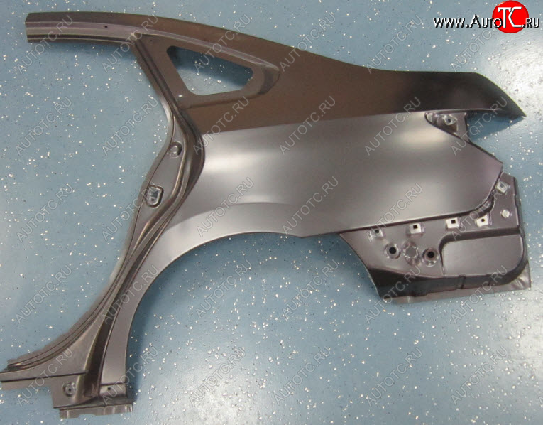 9 999 р. Левое крыло заднее BodyParts Nissan Almera G15 седан (2012-2019) (Неокрашенное)  с доставкой в г. Пермь