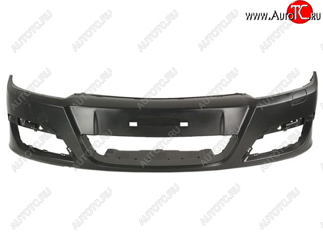 3 779 р. Бампер передний (с отверстиями под омыватели фар) BodyParts  Opel Astra  H (2004-2007) хэтчбек 5дв дорестайлинг (Неокрашенный)  с доставкой в г. Пермь