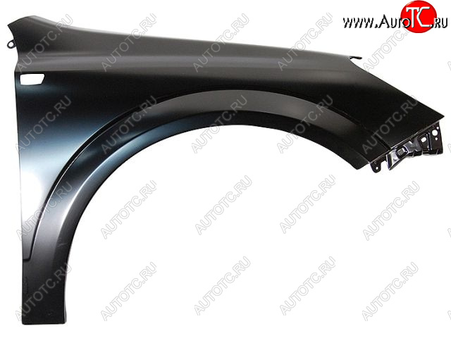 3 699 р. Правое крыло переднее (с отверстием под повторитель поворота) BodyParts Opel Astra H универсал рестайлинг (2007-2015) (Неокрашенное)  с доставкой в г. Пермь