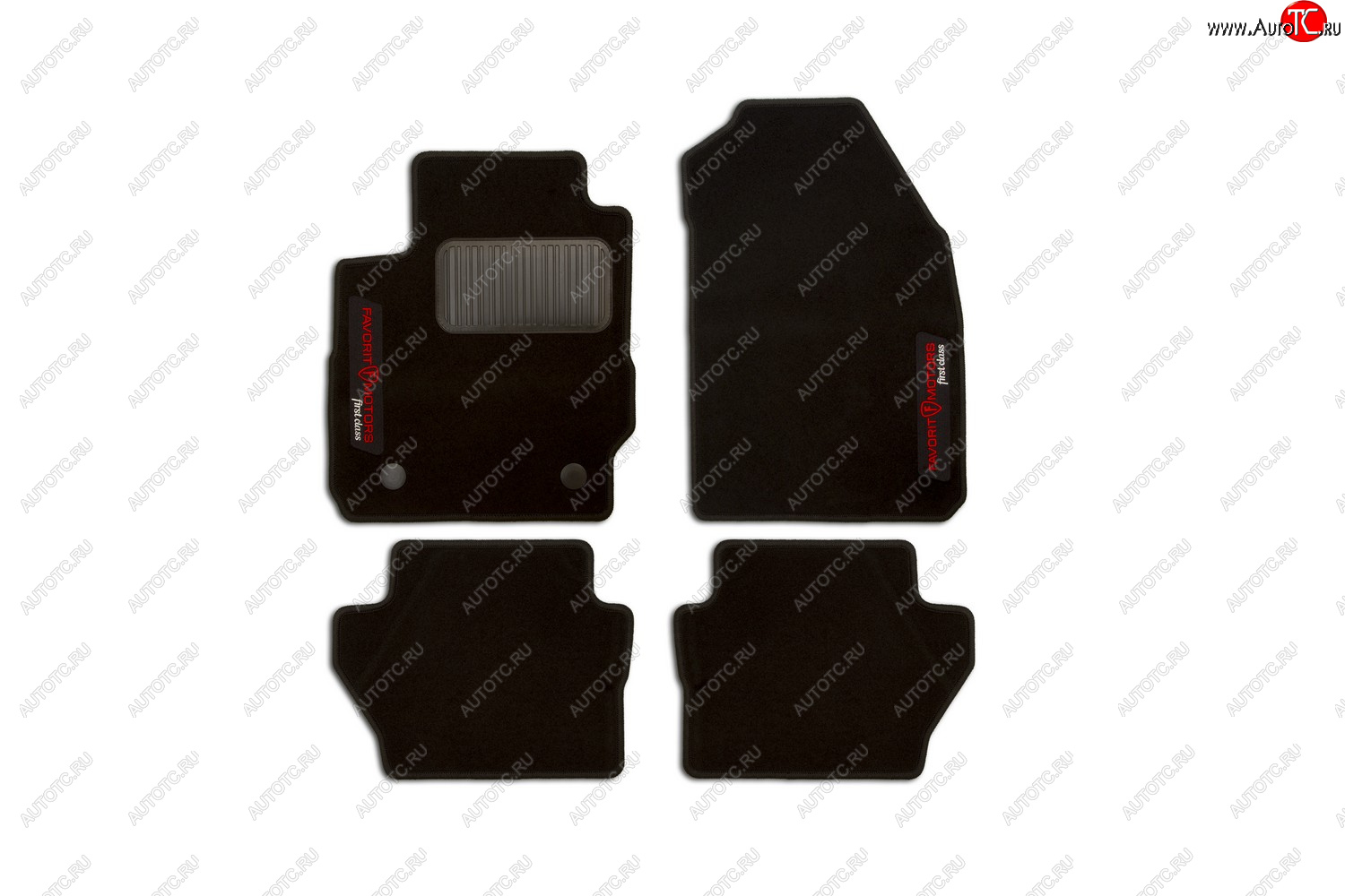 2 699 р. Коврики в салон FAVORIT MOTORS FORD Fiesta 2015->, хб., сед., 4 шт. (текстиль)  Форд Фиеста FORD orig.16.67.11.110khv  с доставкой в г. Пермь