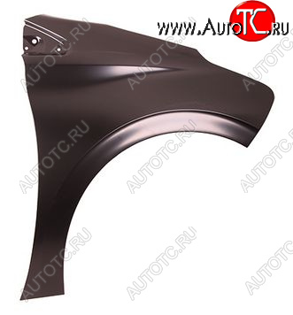 4 899 р. Правое крыло переднее (Тайвань) BodyParts  Peugeot 208  1 (2012-2019) (Неокрашенное)  с доставкой в г. Пермь