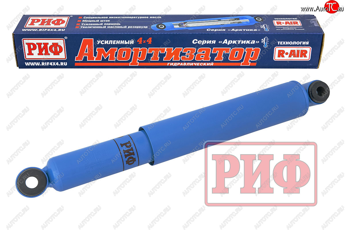 5 859 р. Амортизатор передний (усиленный, штатный и лифт +50, LH=RH, масляный) РИФ Арктика ГАЗ Соболь 2217 автобус дорестайлинг  (1998-2002)  с доставкой в г. Пермь