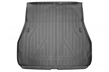 3 499 р. Коврик в багажник подходит для TOYOTA Land Cruiser 300 2021- Внед, стандартный, 1шт. (полиуретан)  Тойота Ленд крузер TOYOTA pw24160004  с доставкой в г. Пермь. Увеличить фотографию 1