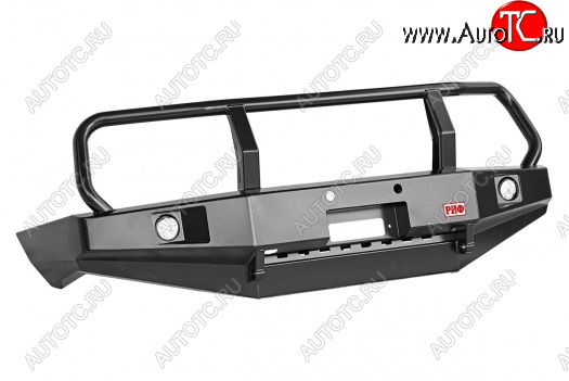 62 369 р. Бампер силовой передний РИФ  Toyota Land Cruiser  10 100 (1998-2002) дорестайлинг (с доп. фарами и защитной дугой)  с доставкой в г. Пермь