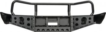 62 369 р. Бампер передний силовой РИФ  Toyota Land Cruiser  J105 (1998-2007) (С дополнительными фарами и защитной дугой)  с доставкой в г. Пермь. Увеличить фотографию 3