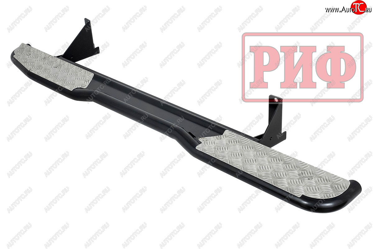 46 869 р. Защита порогов с подножкой РИФ Toyota Hilux N80, N90, N100, N110 дорестайлинг (1988-1991)  с доставкой в г. Пермь