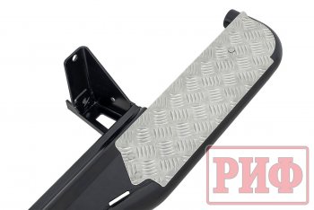46 869 р. Защита порогов с подножкой РИФ Toyota Hilux N80, N90, N100, N110 дорестайлинг (1988-1991)  с доставкой в г. Пермь. Увеличить фотографию 3