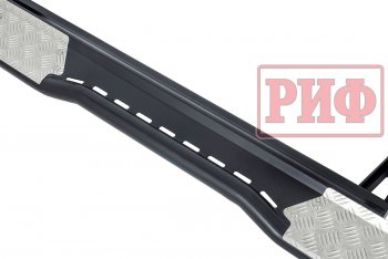 48 179 р. Защита порогов с подножкой РИФ Toyota Land Cruiser Prado J120 (2002-2009)  с доставкой в г. Пермь. Увеличить фотографию 4