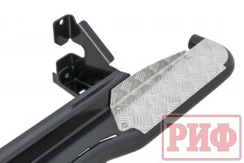 55 029 р. Защита порогов с подножкой РИФ Toyota Land Cruiser Prado J150 дорестайлинг (2009-2013)  с доставкой в г. Пермь. Увеличить фотографию 4