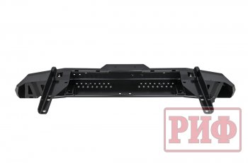 124 569 р. Бампер силовой задний РИФ  Toyota Land Cruiser  200 (2012-2015) 1-ый рестайлинг ( с квадратом под фаркоп, калиткой, фонарями, подсветкой номера)  с доставкой в г. Пермь. Увеличить фотографию 3