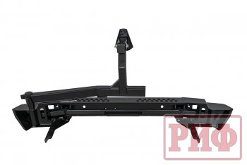 124 569 р. Бампер силовой задний РИФ  Toyota Land Cruiser  200 (2012-2015) 1-ый рестайлинг ( с квадратом под фаркоп, калиткой, фонарями, подсветкой номера)  с доставкой в г. Пермь. Увеличить фотографию 10