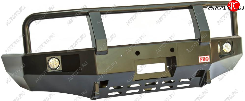 62 369 р. Бампер силовой передний РИФ  Ford Ranger (2003-2007) рестайлинг (с доп. фарами и защитной дугой)  с доставкой в г. Пермь