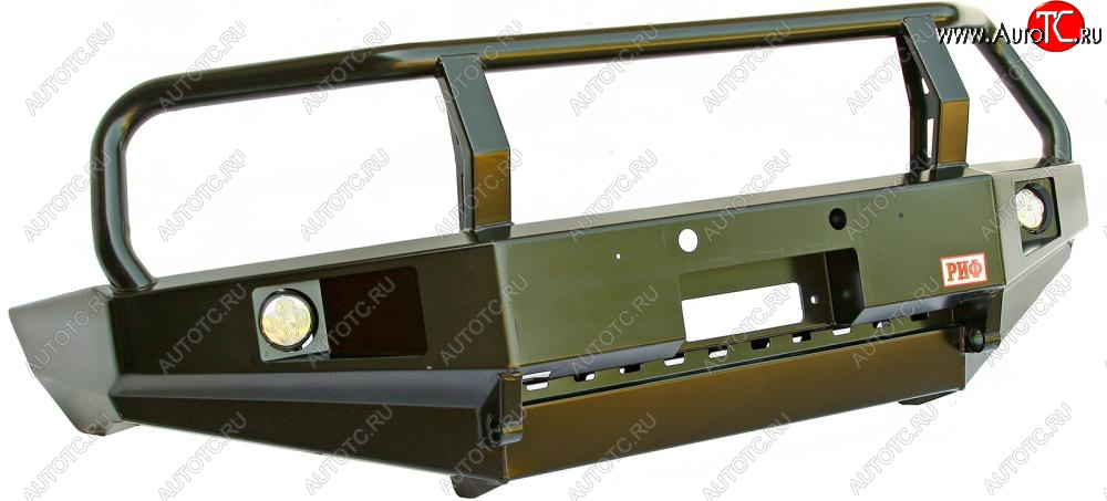 63 109 р. Бампер передний силовой РИФ  Mazda BT-50 (2006-2011) (С дополнительными фарами и защитной дугой)  с доставкой в г. Пермь