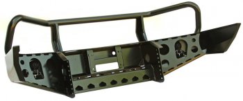 63 109 р. Бампер передний силовой РИФ  Mazda BT-50 (2006-2011) (С дополнительными фарами и защитной дугой)  с доставкой в г. Пермь. Увеличить фотографию 2