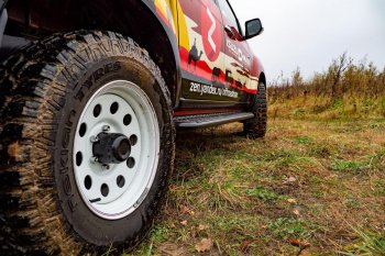 48 179 р. Защита порогов с подножкой РИФ Isuzu D-Max RT85 SingleCab дорестайлинг (2011-2017)  с доставкой в г. Пермь. Увеличить фотографию 4