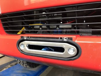 25 279 р. Площадка под лебёдку РИФ (в штатный бампер)  Toyota Fortuner  AN160 (2015-2025) дорестайлинг, рестайлинг  с доставкой в г. Пермь. Увеличить фотографию 3