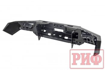 59 179 р. Бампер передний силовой РИФ  Mitsubishi Pajero Sport  QE (2015-2021) дорестайлинг (С дополнительными фарами и защитой бачка омывателя)  с доставкой в г. Пермь. Увеличить фотографию 4