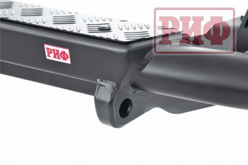 50 209 р. Бампер задний силовой РИФ Mitsubishi Pajero Sport QE дорестайлинг (2015-2021) (с квадратом под фаркоп)  с доставкой в г. Пермь. Увеличить фотографию 6
