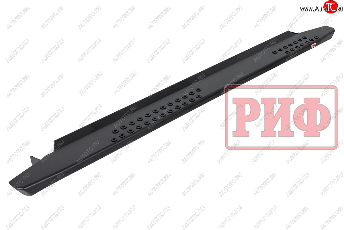 55 109 р. Защита порогов с подножкой РИФ Mitsubishi Pajero Sport QE дорестайлинг (2015-2021)  с доставкой в г. Пермь