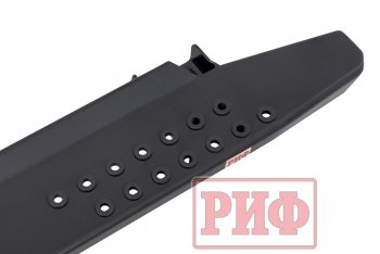 55 109 р. Защита порогов с подножкой РИФ Mitsubishi Pajero Sport QE дорестайлинг (2015-2021)  с доставкой в г. Пермь. Увеличить фотографию 5