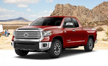 55 389 р. Защита порогов с подножкой (Double Cab) РИФ Toyota Tundra XK50 дорестайлинг (2007-2009)  с доставкой в г. Пермь. Увеличить фотографию 2