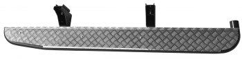 Защита порогов с подножкой (Double Cab) РИФ Toyota Tundra  XK50 (2007-2013) дорестайлинг, 1-ый рестайлинг