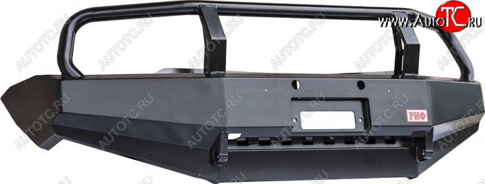 62 509 р. Бампер передний силовой РИФ  Mitsubishi L200  4 - Pajero Sport  PB (С защитной дугой и защитой бачка омывателя)  с доставкой в г. Пермь