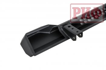 53 999 р. Защита порогов с подножкой РИФ Jeep Wrangler JK 3 дв. дорестайлинг (2006-2010)  с доставкой в г. Пермь. Увеличить фотографию 5