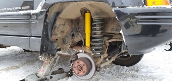 6 549 р. Амортизатор передний (усиленный, лифт +30, LH=RH, масляный) РИФ Арктика Jeep Grand Cherokee ZJ (1993-1998)  с доставкой в г. Пермь. Увеличить фотографию 3
