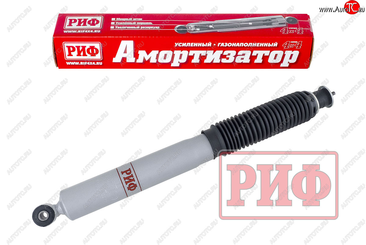 5 899 р. Амортизатор передний (усиленный, лифт +50, LH=RH, газовый) РИФ Уаз Патриот 3163 5 дв. дорестайлинг (2005-2013)  с доставкой в г. Пермь