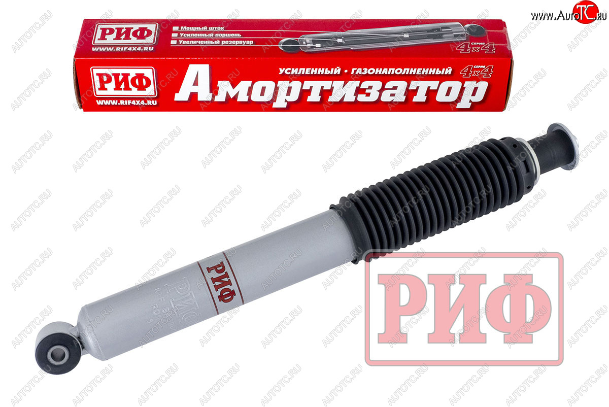 5 599 р. Амортизатор передний (усиленный, штатный, LH=RH, газовый) РИФ Уаз Патриот 3163 5 дв. дорестайлинг (2005-2013)  с доставкой в г. Пермь