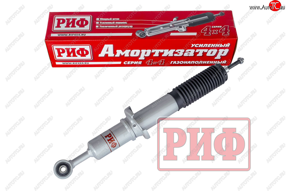 11 579 р. Амортизатор передний (усиленный, лифт +0-45, LH=RH, газовый) РИФ Toyota Hilux AN10,AN20 дорестайлинг (2004-2008)  с доставкой в г. Пермь
